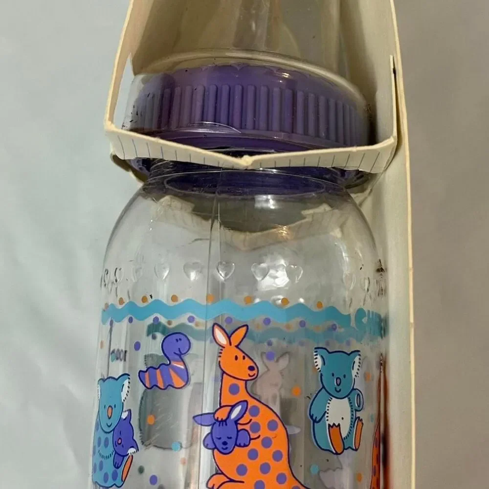 VINTAGE AUTHENTIC NEW IN BOX Playtex Cherubs 1992 baby bottle 4oz